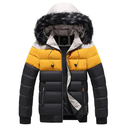 Amelia | Puffer Jacket with Fur Hood – Warm & Stylish Coat