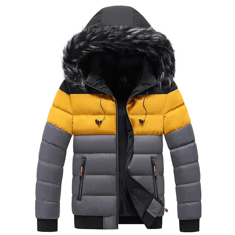 Amelia | Puffer Jacket with Fur Hood – Warm &amp; Stylish Coat