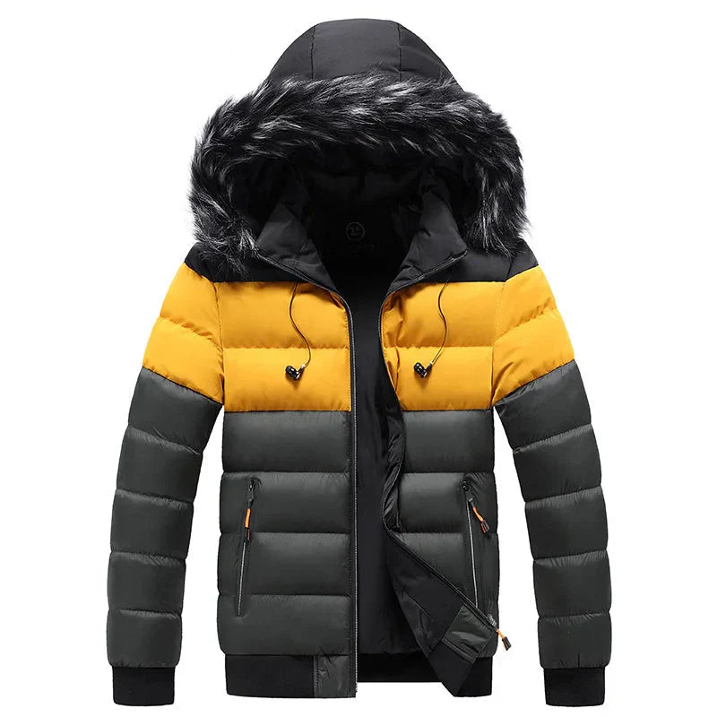 Amelia | Puffer Jacket with Fur Hood – Warm &amp; Stylish Coat
