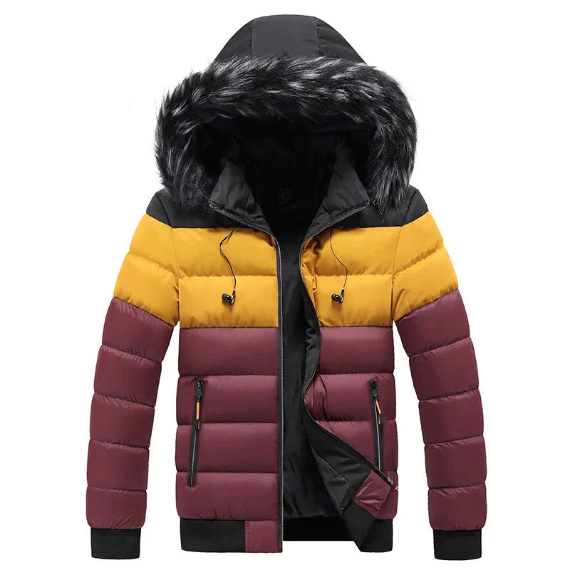 Amelia | Puffer Jacket with Fur Hood – Warm &amp; Stylish Coat