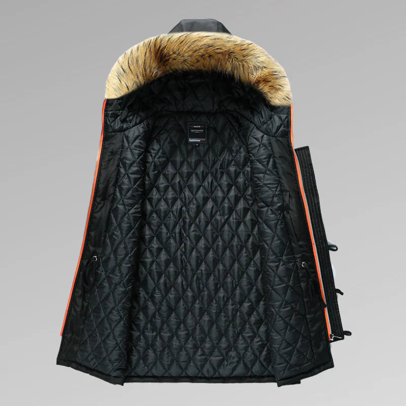 Amelia | Premium Thick Fur-Hood Winter Parka Jacket