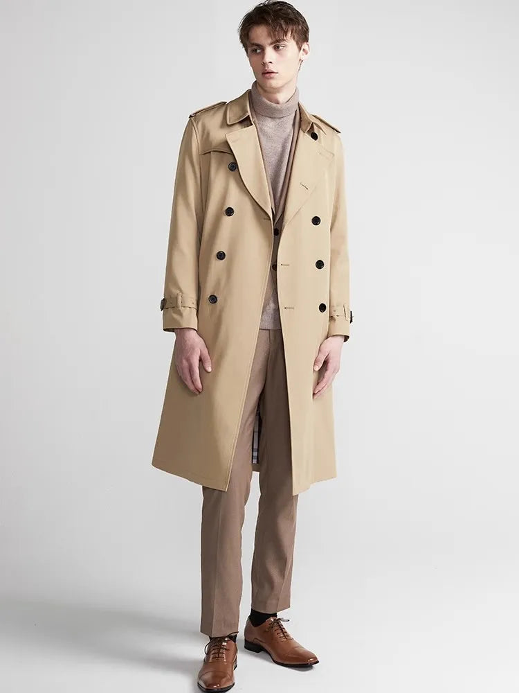 Lunar | Trench Coat for Men – Elegant Waterproof Style