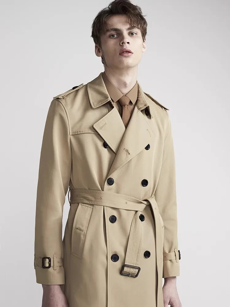 Lunar | Trench Coat for Men – Elegant Waterproof Style