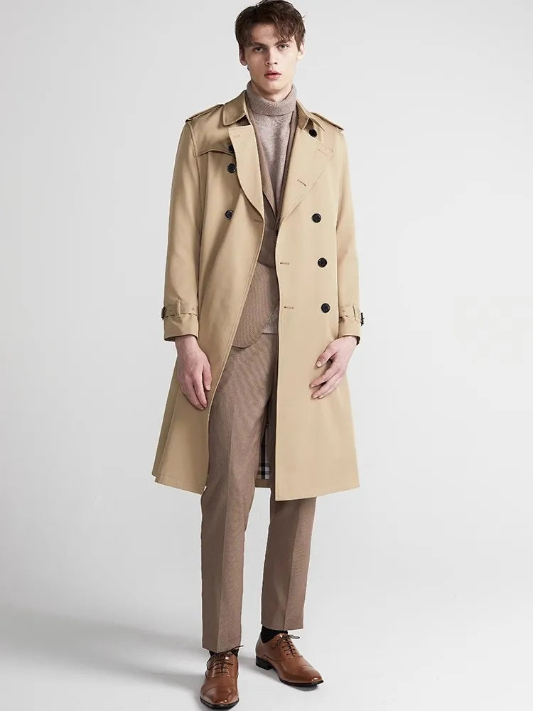 Lunar | Trench Coat for Men – Elegant Waterproof Style